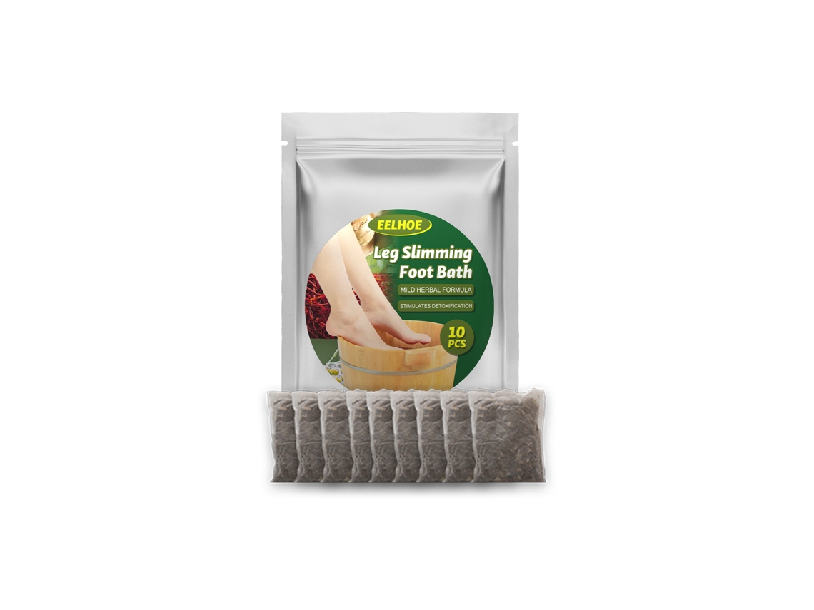Bolsita de artemisa y jengibre para baño de pies: alivia la tensión.