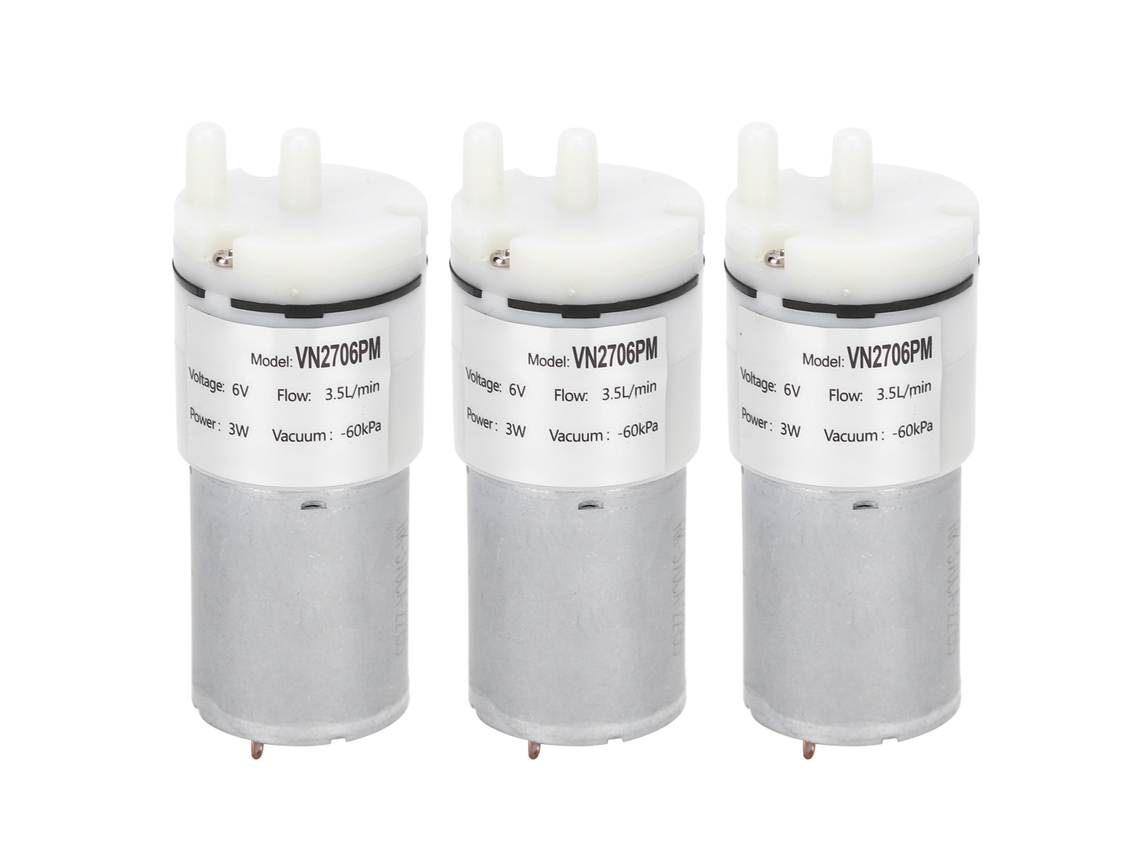 2026velora-3 Piezas Bomba De Agua Micro Submersible Mini Motor Dc6v Accesorios De Aquario Vn2706pm
