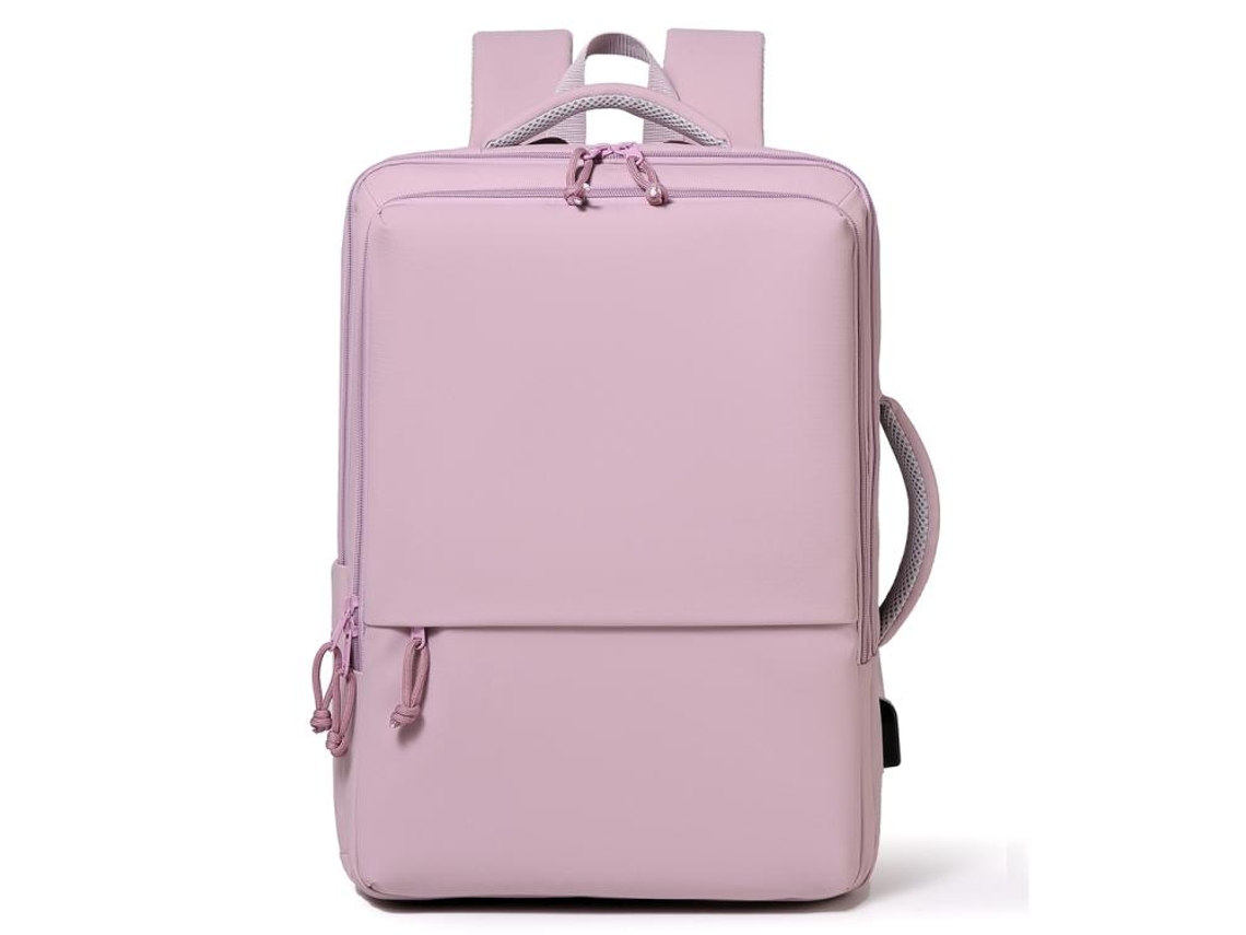 Mochila informal Halinuia 7856, nailon impermeable, 30x45x15,5 cm, gran capacidad, ligera, ventilada.
