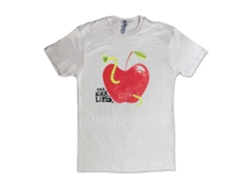 Black Lips Apple Worm T-shirt Rockinstone Unisex Adults Best Sellers Size:l