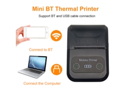 Mini Impresora Térmica Portátil Bt 58mm Para POS Restaurante Tienda Móvil