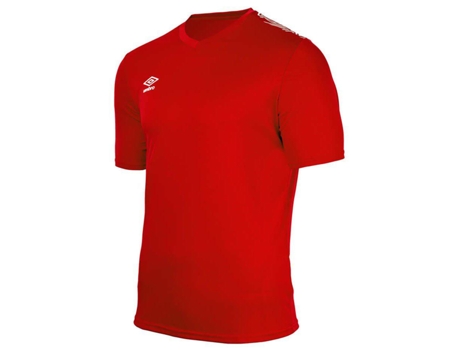 Camiseta de Hombre para Fútbol UMBRO Baikal Rojo (14 años)