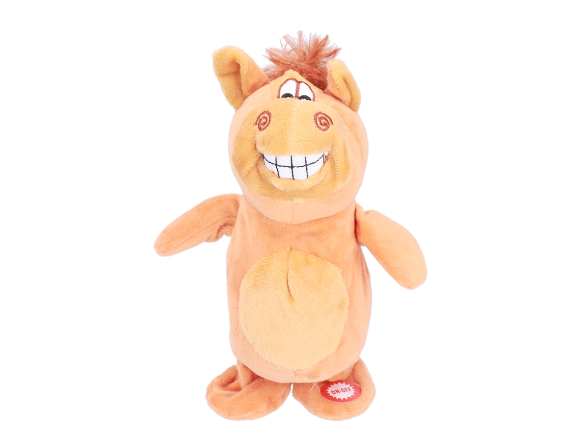 Dan26-juguete De Peluche Interactivo De Animal Hablando Bailando Repitiendo Perro Equino Electrónico
