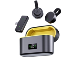 Micrófono De Solapa Con Cable – Dispositivo Con Cancelación De Ruido | Herramienta Para La Creación De Contenido