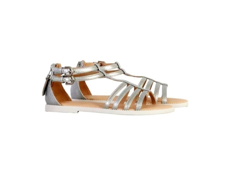 Sandalias de Mujer GEOX Karly Plateado (35)