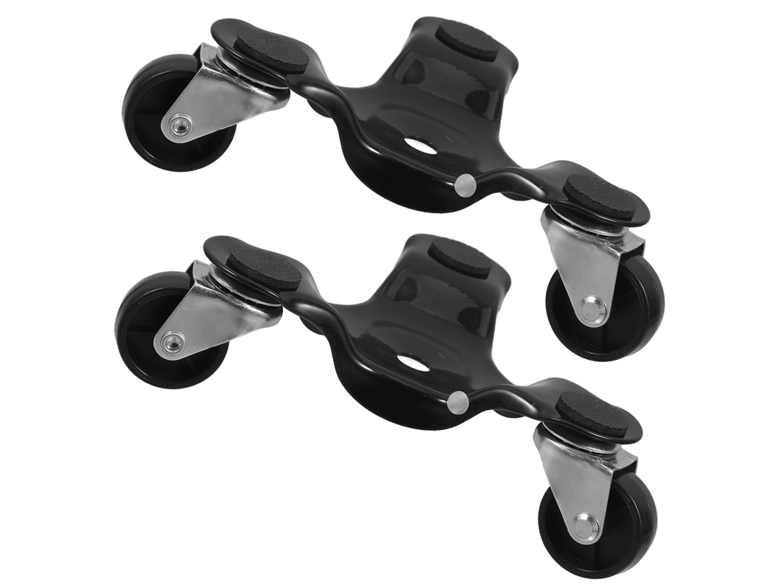 Carro De Metal Móvil Estable De 2 Piezas Para Mudanzas De Muebles