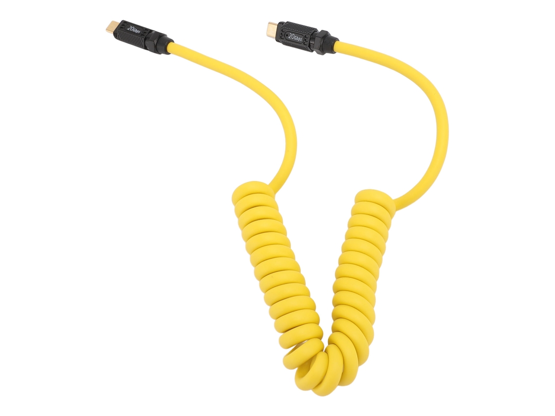 Cabo De Carregamento Type C Para Type C Pd3.1 140w Carregamento Rápido 8k 60hz Transmissão De Dados 20gbps 1.8m