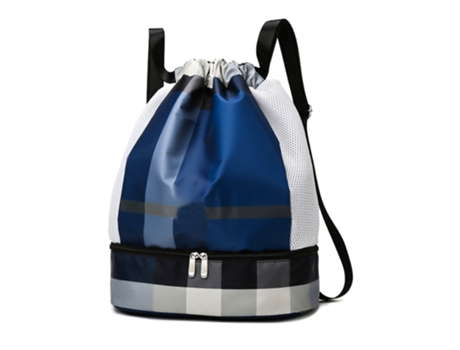 Bolsas Con Cordón Mochila Bolsa Deporte Gimnasio Saco Bolsa Con Cordón Bolsa De Cuerda Bolsa De Yoga, Azul ZMDECQNA
