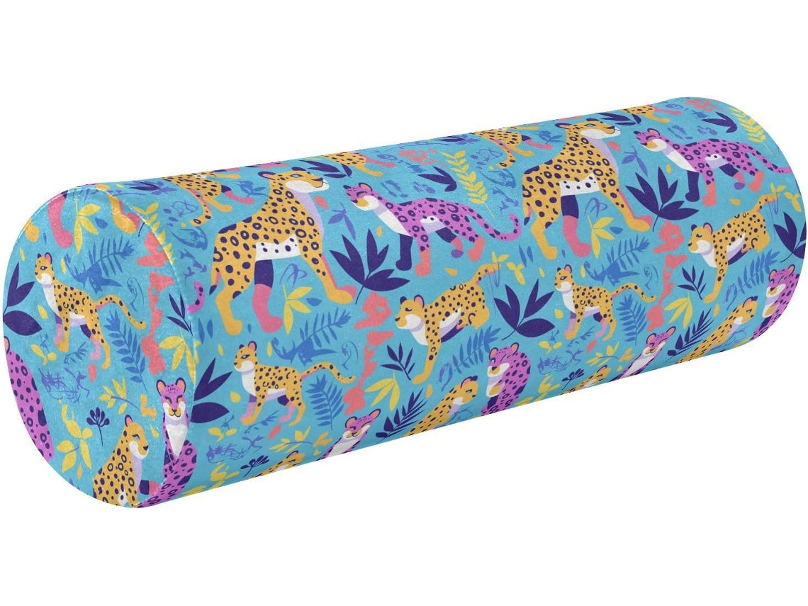 Almohada Cilíndrica Redonda Frodotgv Espuma Viscoelástica: Viscoelástica Anchobrsoporte Soporte