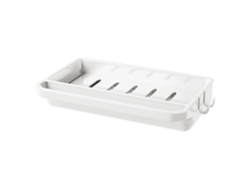 Escurridor de cocina - Blanco - con ganchos KOFIHETY