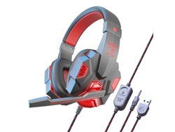 Auriculares con cable SZSMART SY830MV (On Ear - micrófono - rojo)