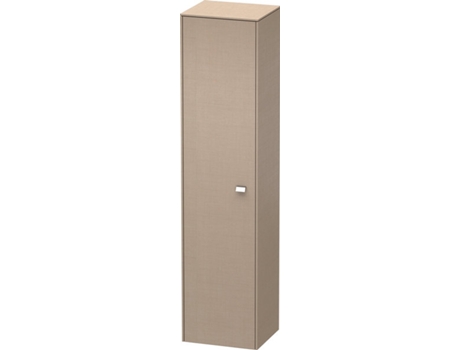 Armario DURAVIT Brioso alto 177,0x42,0x36,0 cm 1 puerta abatible a la izquierda 1 balda de madera 3 baldas de cristal