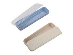 MEOIRUERY 2 Piezas Porta-Talheros Plegable con Tapa, 8 Pulgadas, para Cubiertos y Accesorios, Ideal para Taper y Viaje
