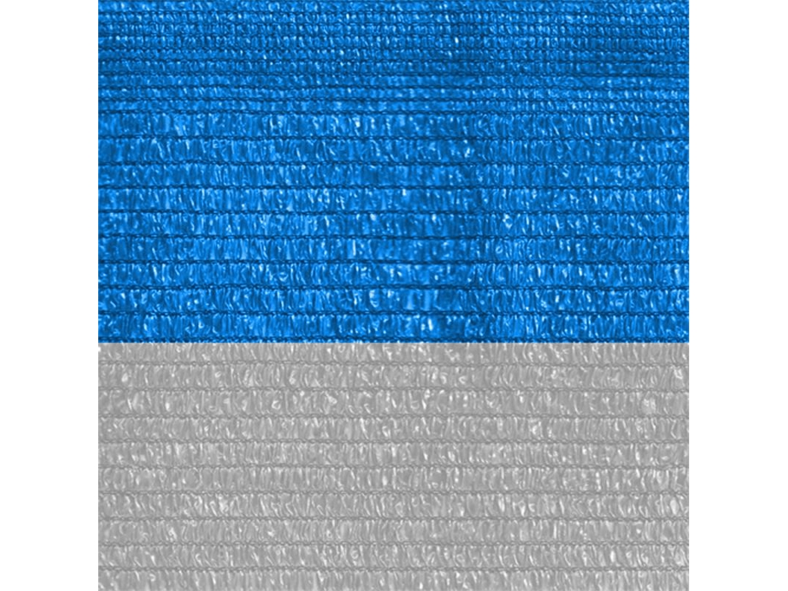 BONERVA Malla de Sombreo Ratcher Azul-Blanca Rollo 4 x 100 m
