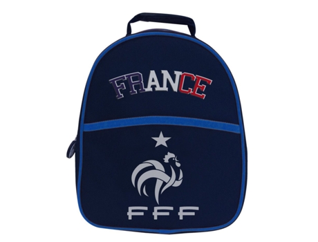 Mochila para niños - Federación de Fútbol Francés - Ligera y práctica 25 x 13 x 21 cm Azul TRENDYFLAIR