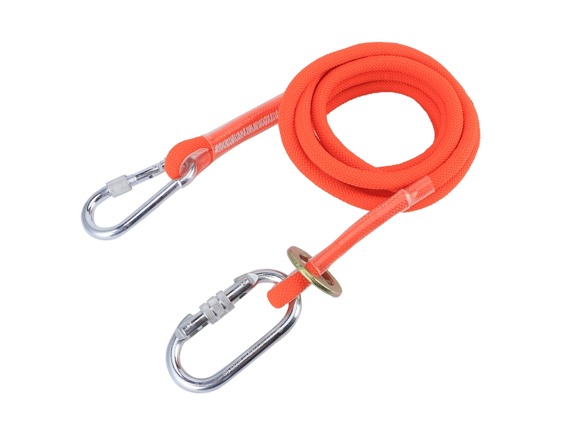 Cinturón De Seguridad Para Trabajo En Altura 3m Con Cremallera Pequeña Cuerda De Protección Para Construcción Al Aire Libre