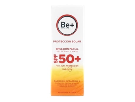 Crema Facial BE+ SkinProtect Piel Grasa SPF50+ (50 ml)