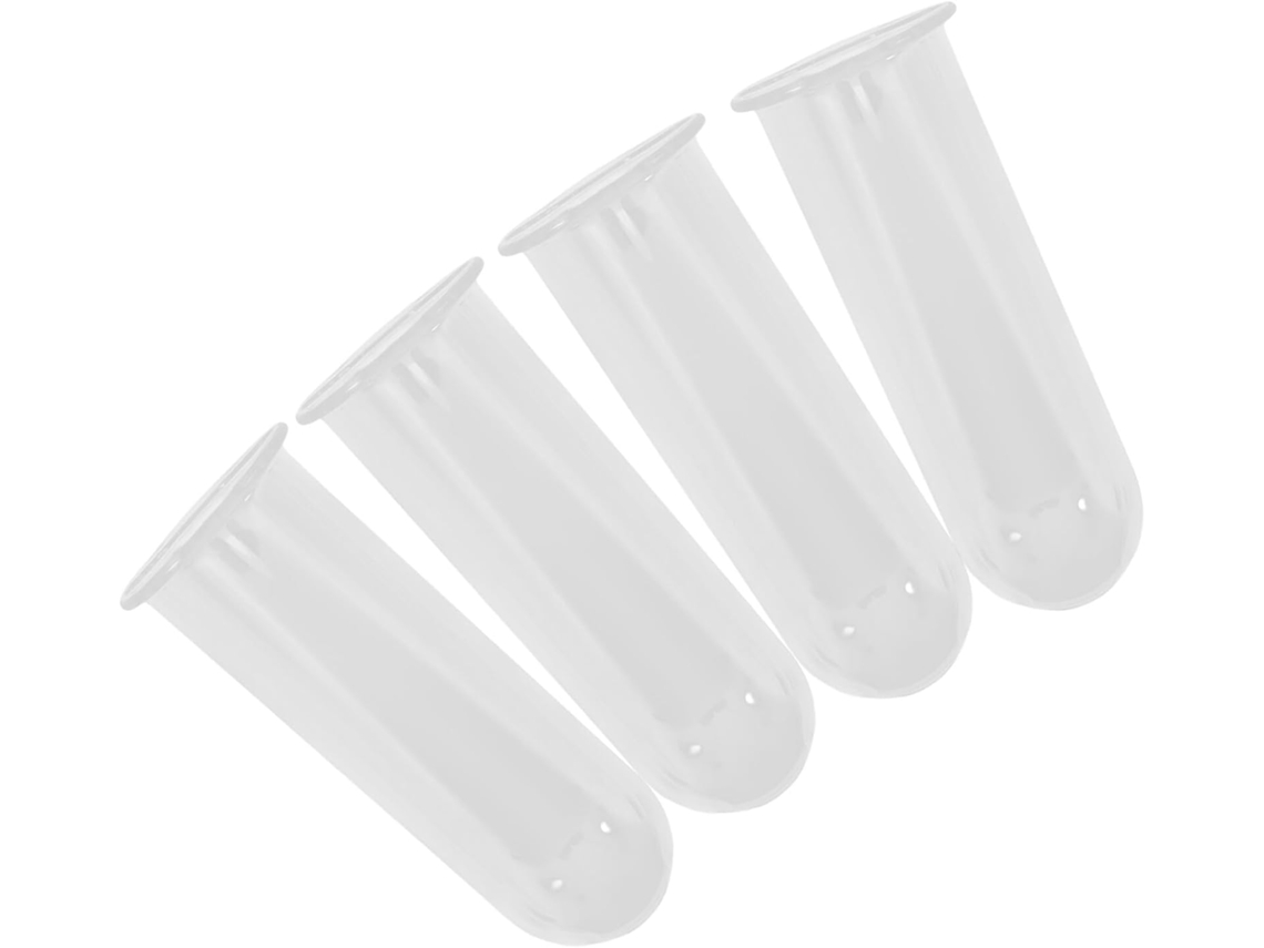 Tubo De Vidrio Transparente De 4 Piezas Para Propagación De Plantas Hidropónicas