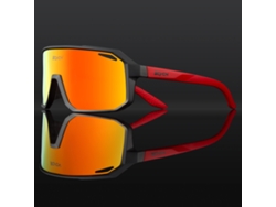 (estilo C8) Gafas De Sol De Ciclismo Unisex Con Lentes De Polímero Semitransparentes A Prueba De Golpes Uv400.