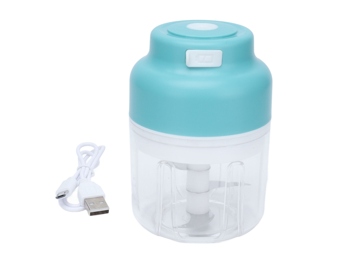 Mini picadora de ajo eléctrica para bebés, procesadora de alimentos para verduras, jengibre, pimienta y ajo.