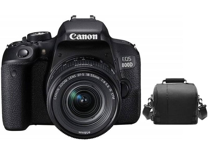 Kit Cámara Réflex CANON EOS 800D EF-S 18-55mm F4-5.6 IS STM