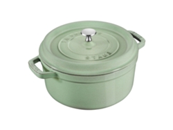 La Cocotte 26 cm, redondo, Salvia, Hierro fundido STAUB