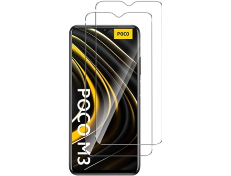 Kit 2 Protectores Redmi 9T Cristal Templado Case-Friendly