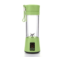 Mini Espremedores Portáteis Liquidificador Elétrico Misturadores de Frutas Usb Liquidificador Verde