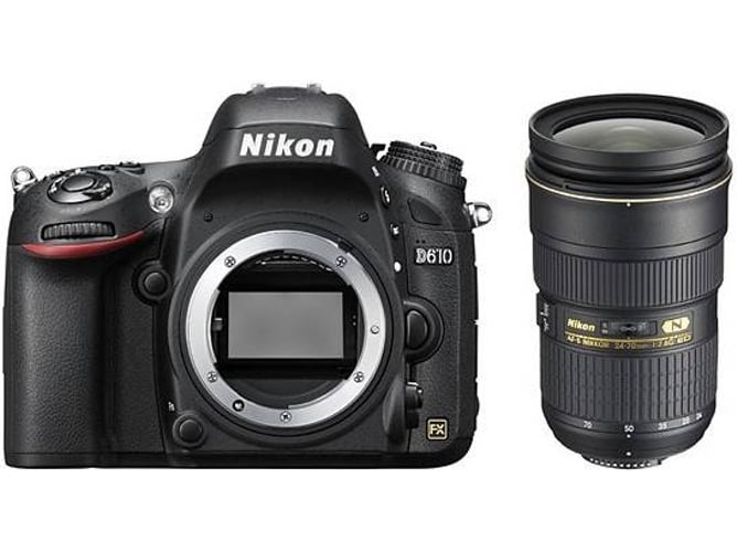 Kit Cámara Réflex NIKON D610 + 24-70