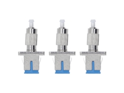 Adaptador Conector Fibra Óptica Fc Macho A Sc Hembra 3 Piezas Para Localizador De Fallos Visual