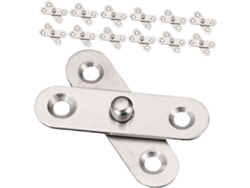 40 Bisagras De Acero Inoxidable Para Puertas, Bisagras Giratorias Angulares Para Puertas Secretas.