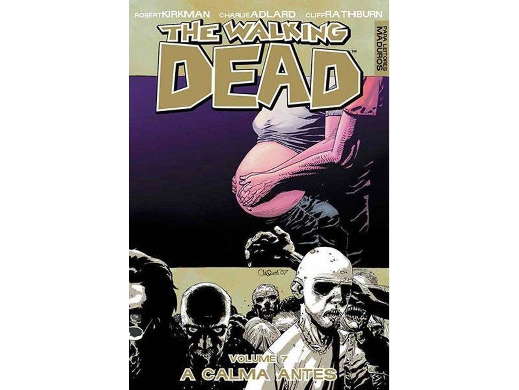 Libro A Calma Antes de Robert Kirkman, Charlie Adlard et al. (Portugués)