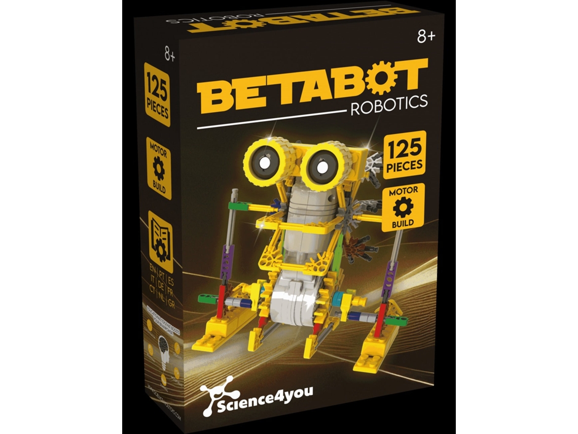 Kit de construcción de robot Betabot de Science4you Robotics Ref. 2676