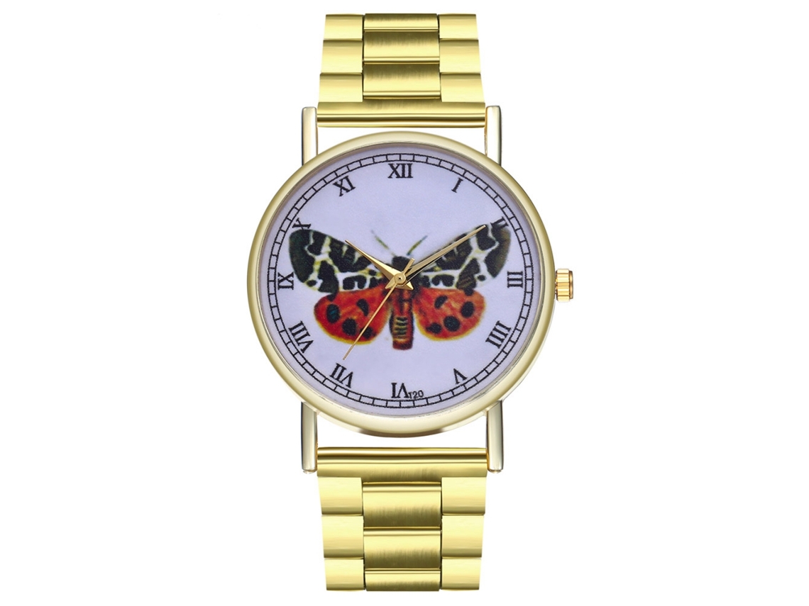Reloj De Pareja Casual De Cuarzo Con Correa De Acero Zhoulianfa