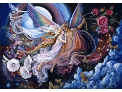 Puzzle Grafika Josephine Wall Fantasía Eros y Psique 1500 Piezas