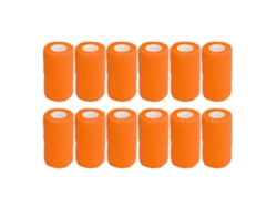 12 Vendas Elásticas Autoadhesivas De Látex Natural, De 10 Cm, Para Vacas, Perros Y Caballos.