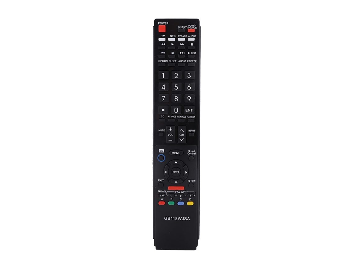Control remoto portátil universal para televisores LCD LED Sharp