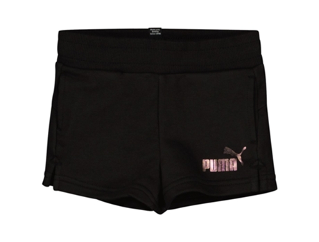 Calção PUMA Shorts Ess+ Nova Shine Preto 9-10 Years Rapaz