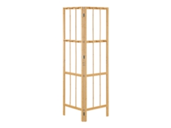 Perchero plegable Hyllestad esquinero bambú 166x92x8cm - Natural [EN.CASA]