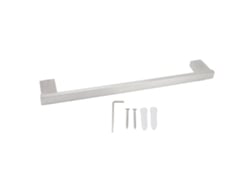 Toallero de baño cuadrado de aluminio, versátil, extensible, para el hogar, hotel y baño.