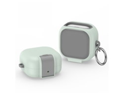 Funda protectora para auriculares Samsung Galaxy Buds4 Pro, protección completa / 1 pieza (verde claro) Czhhmart