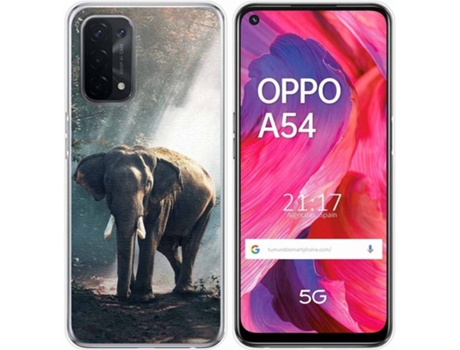 Carcasa Oppo A54 5G / A74 5G TUMUNDOSMARTPHONE Elefante Multicolor