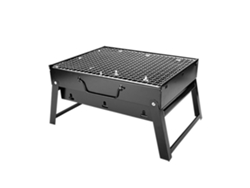 Parrilla portátil de carbón de metal para acampar y hacer picnics