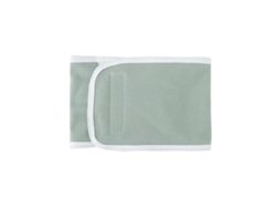 Doble banda umbilical para bebés, suave y transpirable, protectora para el cordón umbilical, para bebés de 0 a 6 meses, verde claro.
