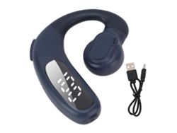 Auriculares Inalámbricos Bluetooth De Conducción Aérea 180° Giratorios Impermeables Sonido Estéreo Azul