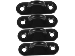Ganchos Techo Forma Acero Inoxidable M5 4 Piezas Montaje Pared Resistentes Desgaste Multifuncionales Colgar
