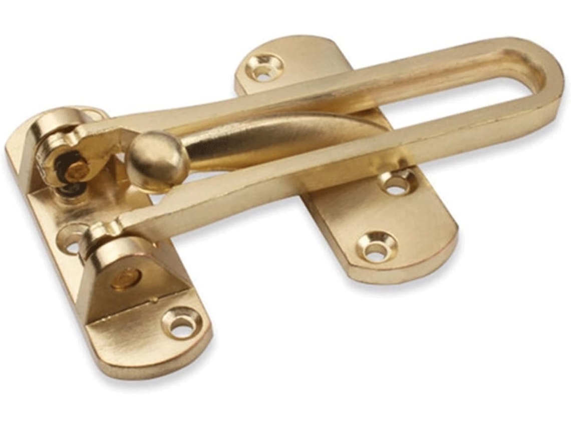 Cerradura De Seguridad Cerrojo For El Hogar Cadena For Puerta Casa(gold) Para Uso Doméstico E Profissional