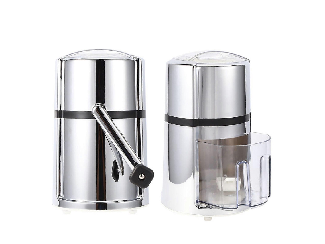 Trituradora de hielo manual portátil Rosewell de 1,1 l, máquina para raspar hielo con manivela, herramienta de cocina