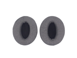 Almohadillas para auriculares Sennheiser HD4.30, espuma suave, lino gris.