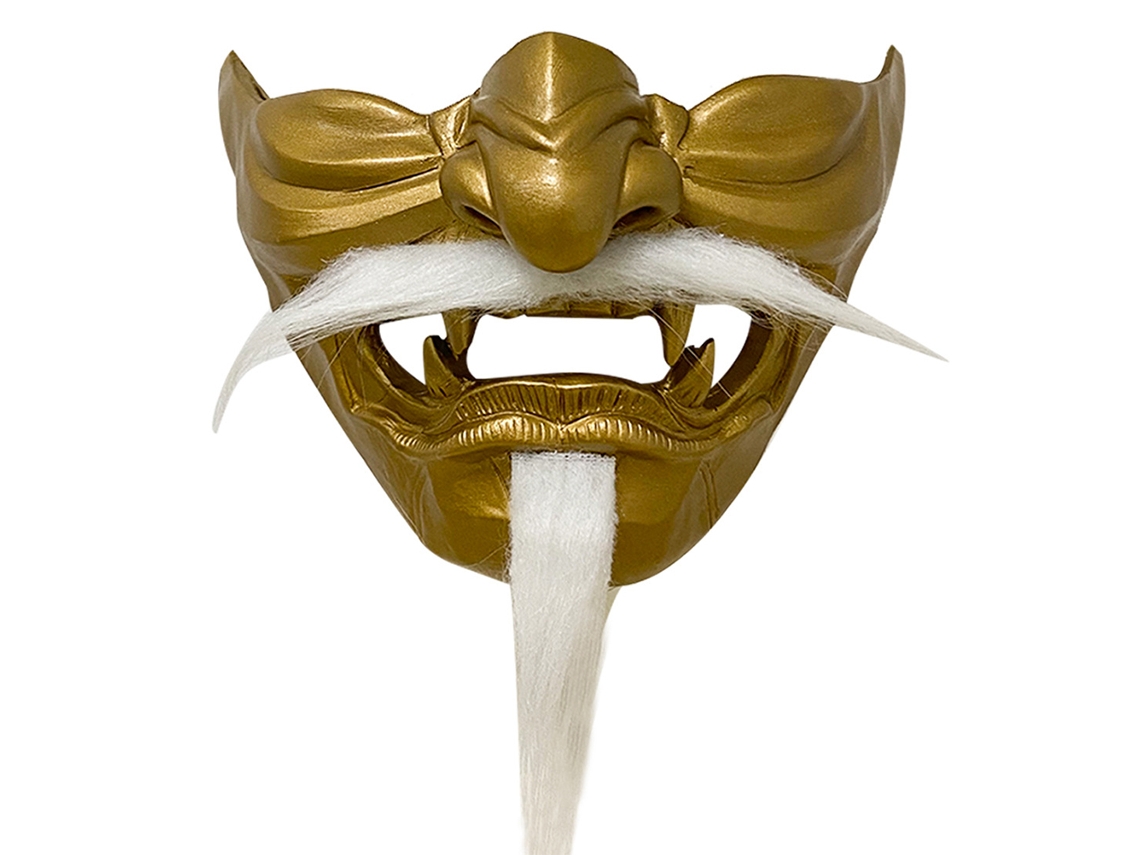 Máscara de media cara para cosplay de Halloween
